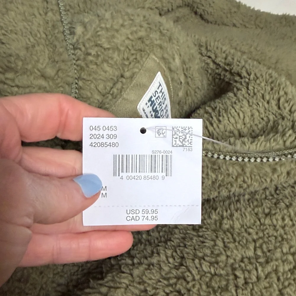 American Eagle Fleece Zip Up - Picture 6 of 6